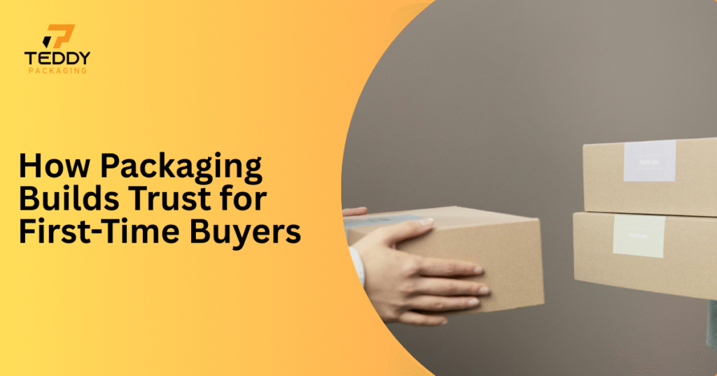 Well designed packaging boxes creating a positive first impression for first-time buyers in the UK